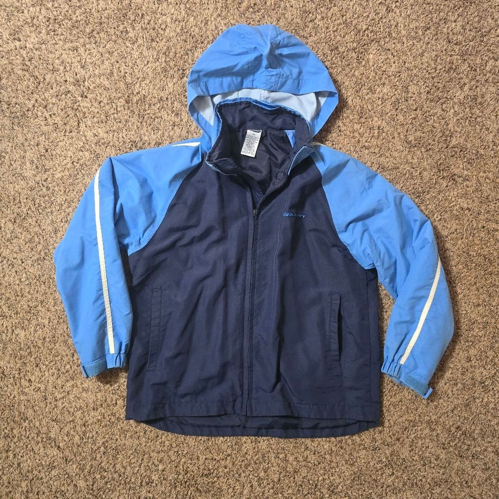 Old Navy Boys Hooded Lightweight Jacket - Size 10